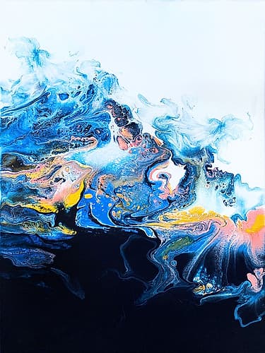 Starburst Wave Art Print