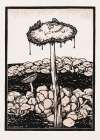 Dripping Mushroom 1916 Art Print