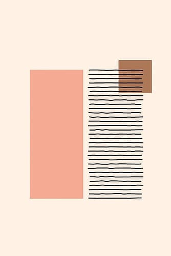 Geometric Abstract Shapes Ii Abstract Art Print