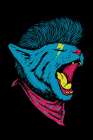 The Killer Cat Art Print