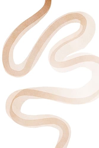 Squiggly Line Art Art Print