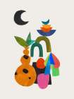A Lively Home Art Print