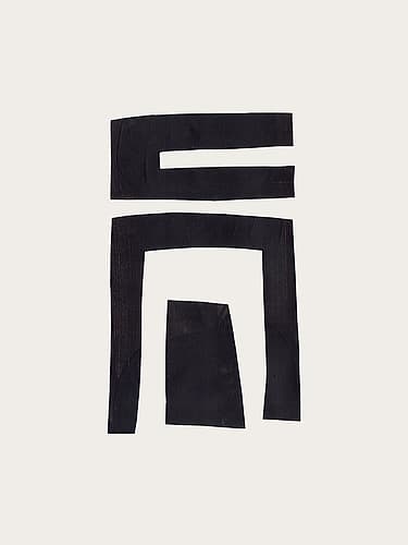 Cavey Abstract Art Print