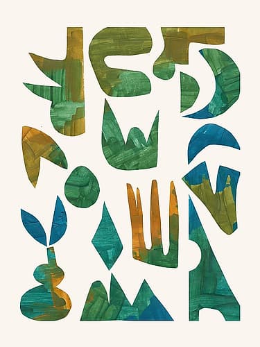 Earth In Pieces Art Print