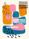 Midcentury City Art Print