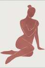 Henri Matisse Minimal Woman #2 Art Print