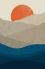 Mountains #1 Art Print