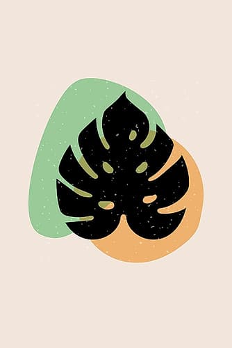 Abstract Botanical #2 Art Print
