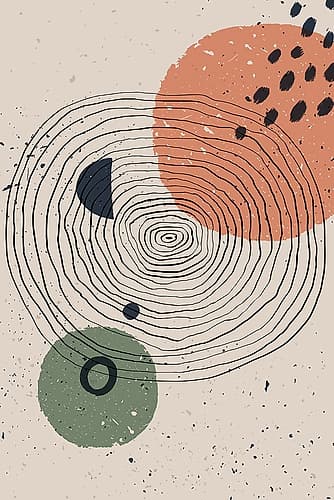 Abstract Poster Series #2 Art Print