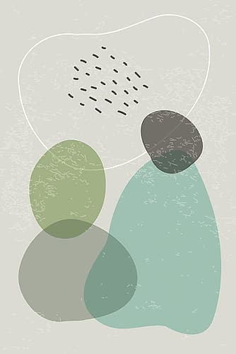 Abstract Rocks Series #1 Art Print