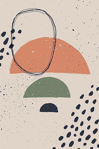 Abstract Poster Series #4 Art Print