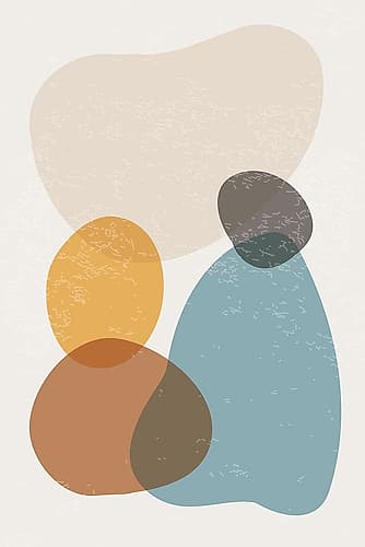 Abstract Shapes #1 Art Print