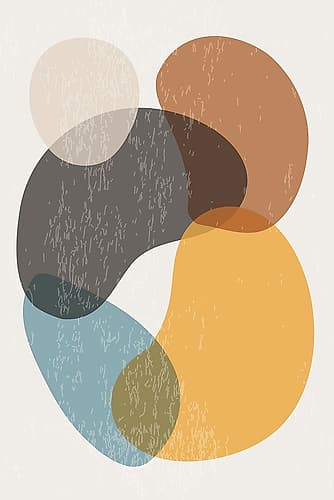 Abstract Shapes #2 Art Print