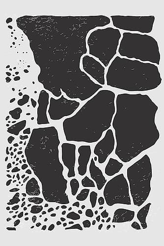 Black Abstract Collection #1 Minimalist Print