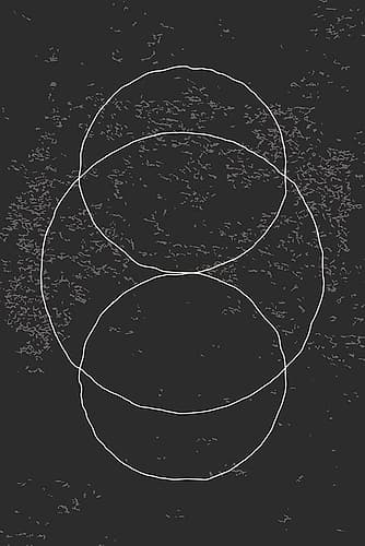 Black And White Minimal Set #3 Minimalist Print
