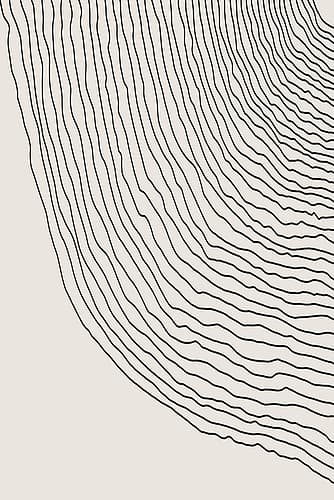 Boho Lines Series #6 Art Print