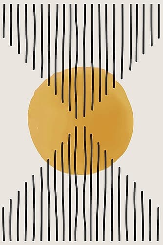 Boho Suns Series #1 Art Print
