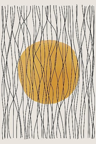 Boho Suns Series #2 Art Print