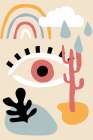 Boho Vibes #2 Art Print
