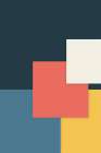 Bright Geometric Series #1 Art Print