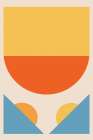 Bright Minimal Shapes Series #1 Art Print