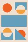 Bright Minimal Shapes Series #2 Art Print