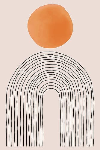 Easy Sun #2 Art Print