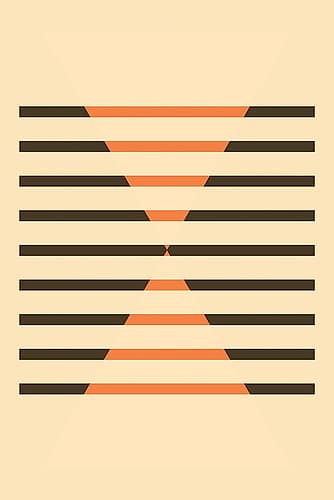 Faded Geometric #1 Art Print