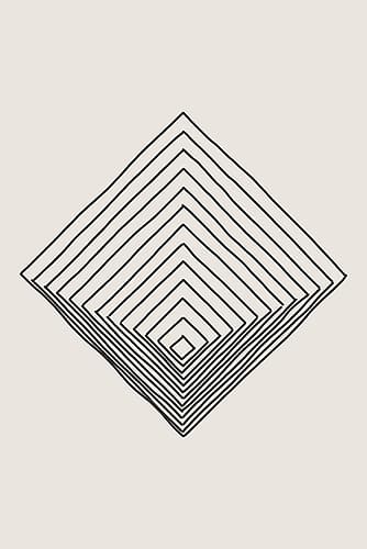 Imperfect Lines #1 Art Print