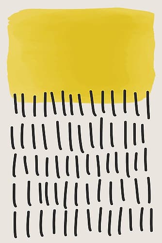 Minimal Abstract Series #3 Art Print