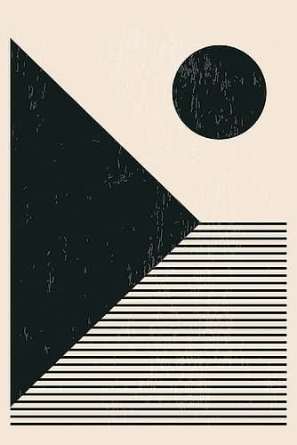 Minimal Abstract Series #11 Minimalist Print