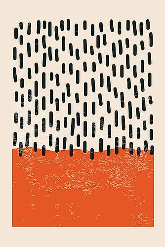 Minimal Abstract Set #4 Art Print