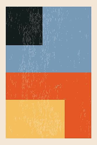 Minimal Abstract Shapes Series #15 Art abstrait reproduction