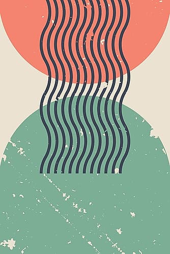 Minimal Boho Series #1 Art Print
