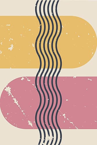 Minimal Boho Series #3 Art Print