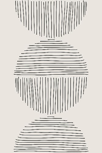 Minimal Circle Series #2 Art Print