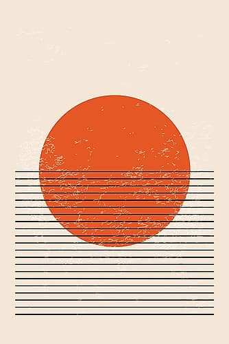 Minimal Colour Set #1 Abstract Art Print