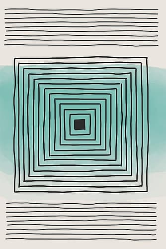 Minimal Design Set #2 Art Print