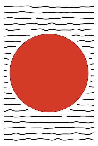 Minimal Primary #1 Minimalist Print