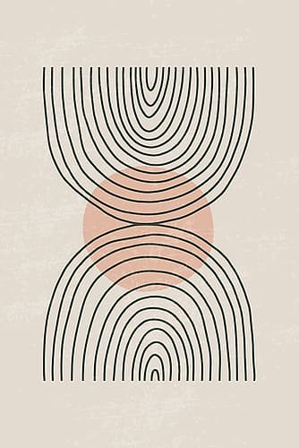 Minimal Shapes #5 Art Print