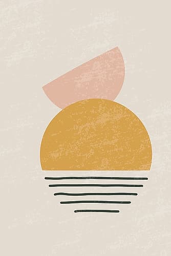 Minimal Shapes #7 Minimalist Print