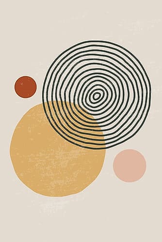 Minimal Shapes #8 Art Print