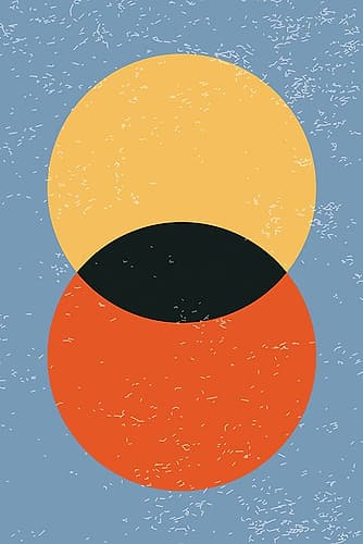 Minimal Shapes Series #6 Minimalist Print
