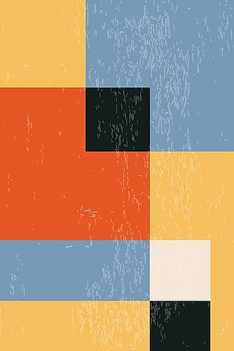 Minimal Shapes Series #7 Minimalist Print