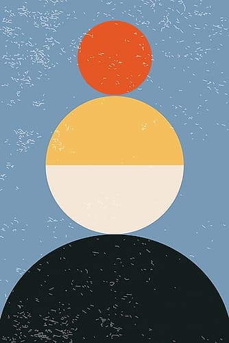 Minimal Shapes Series #12 Minimalist Print