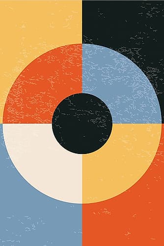 Minimal Shapes Series #21 Minimalist Print
