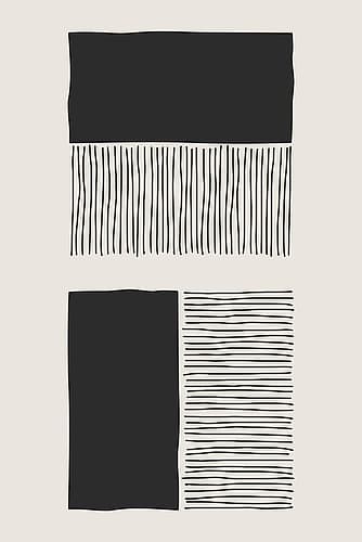 Minimalism Shapes #2 Art Print