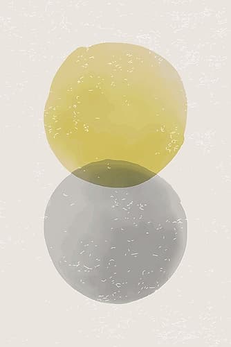 Watercolor Minimal Set #2 Art Print
