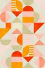 Bauhaus Fun Pastel Art Print