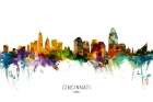 Cincinnati Ohio Skyline Art Print